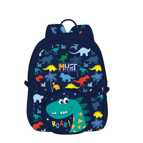 Salveque Pequeño con Bolsito de Mano con Figura Dinosaurio.