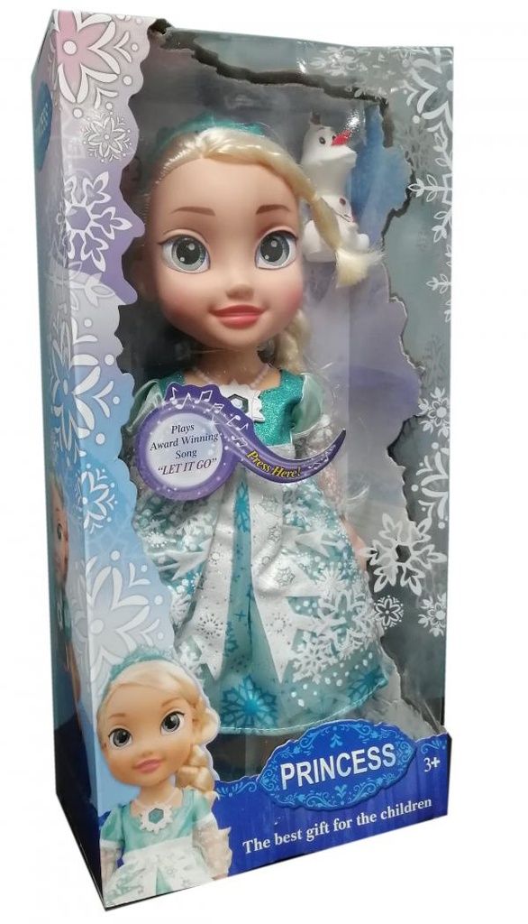 Muñeca Pequeña Princesa de Hielo Luz y Sonidos 3a+ (443340)