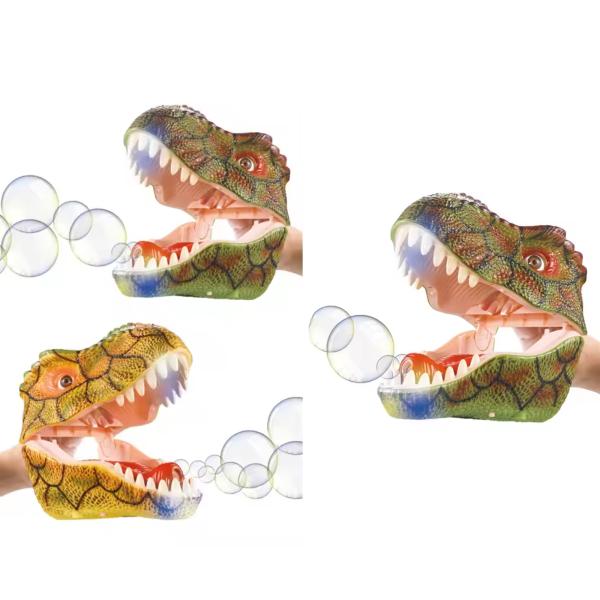 Lanzador de Burbujas de Dinosaurio con Luz y Sonido 3a+ (454834)