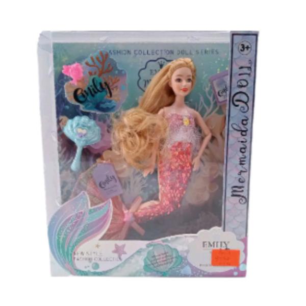 Muñeca Clásica Sirena Colección de Moda 3a+ (455947)