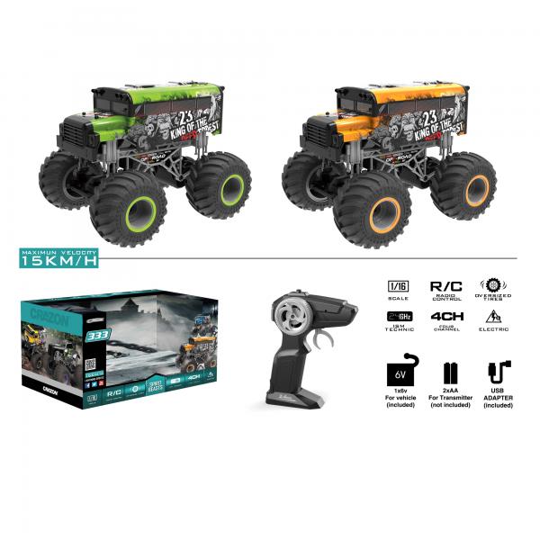 Carro R/C Crazon 333 Spirit Beast Surt/2 3a+ (441230)