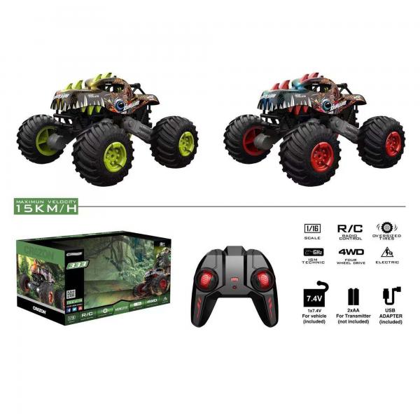 Carro R/C Crazon 333 Monster 3a+ (441278)
