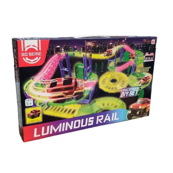 Pista de Carro Luminosa 74 pzs 3+(454612)