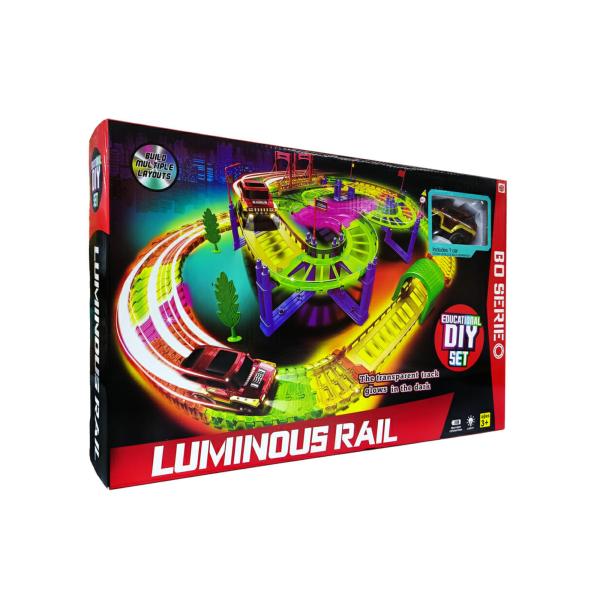 Pista de carro Luminosa 122pzs 3+(454629)