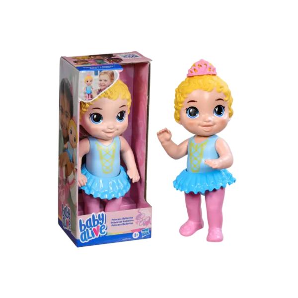Muñeca Baby Alive Princesa Bailarina 3a+( Vestido Celeste)