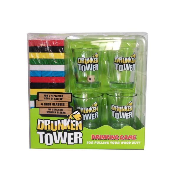 Juego de Mesa Mini Torre de Colores Drinking Game 18a+ (458184)