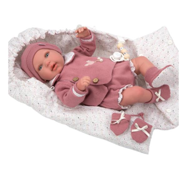 Bebé Real 40cm Arias Reborn C/Manta 6a+