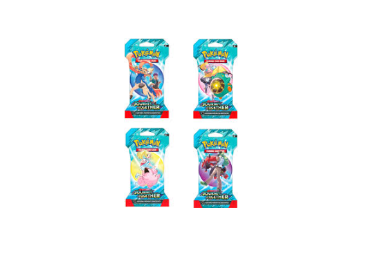 Cartas para Intercambio Pokémon Scarlet & Violet Journey Together Sobre x10 Tarjetas  6a+ (Se venden por Separado)