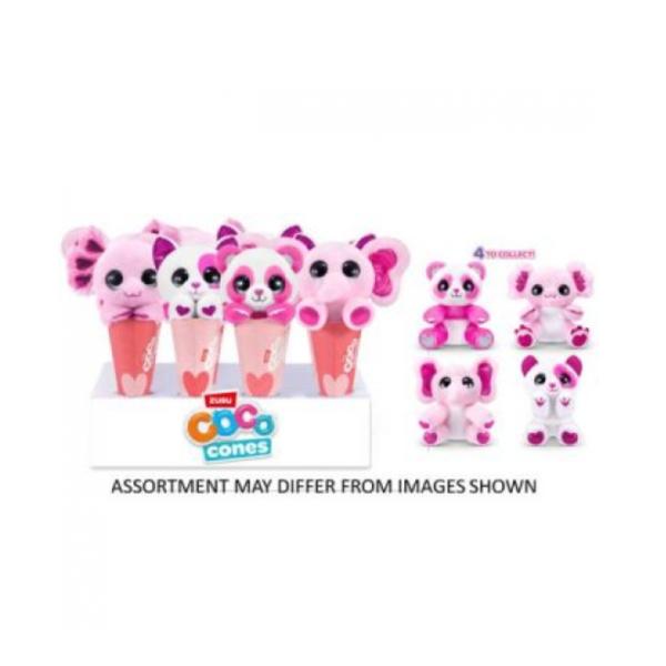 Peluches Coco Surprise Conos Display/12  Surt/6 3a+