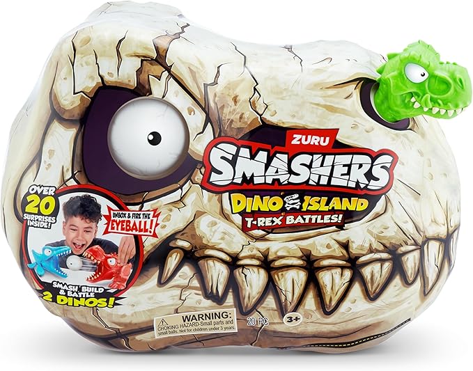 Smashers Dino Island T-Rex Battles Sorpresa Surt/2 3a+