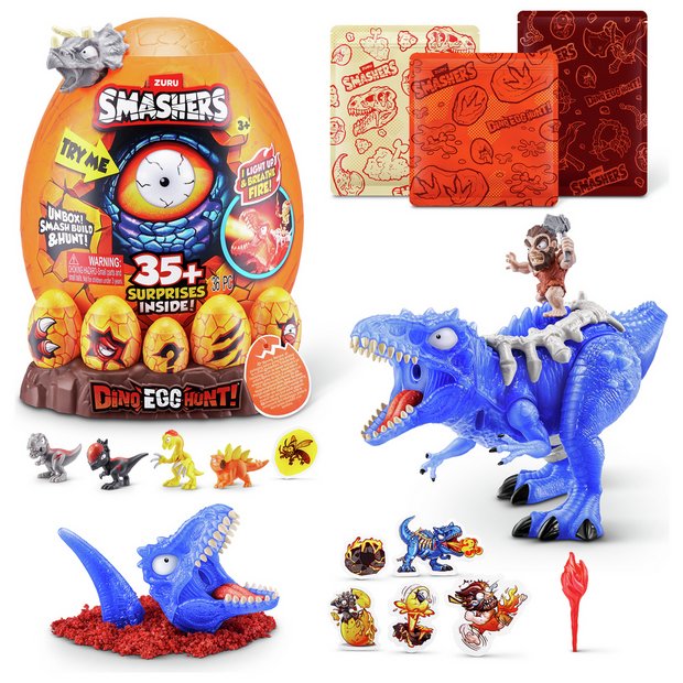 Huevo Sorpresa  Smashers Dino Egg Hunt! 3a+