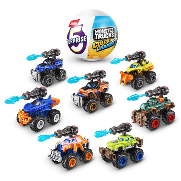 Mini Brands Mini Monters Trucks Color Change Sorpresa Displ/25 3a+
