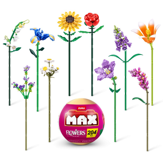 Max Build Bloques para Construir Flores  Displ/15 Surt/6 8a+