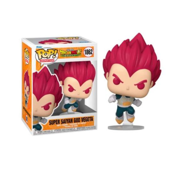 Figura Funko Pop! Drangon Ball Super Broly (1862) Super Saiyan God Vegeta  3a+