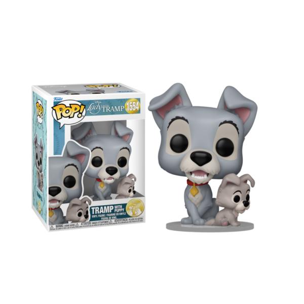 Figura Funko Pop! Disney Lady and the Tramp (1554) Tramp With Puppy 3a+