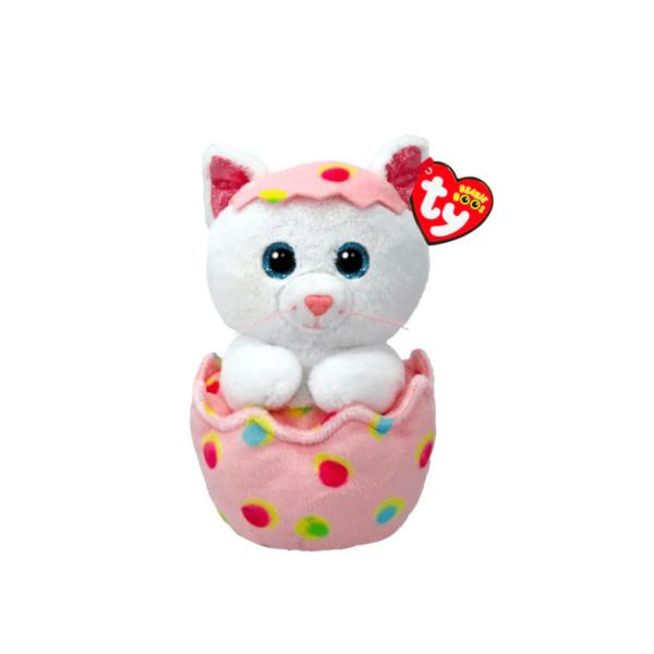 Peluche Beanie Boss Pequeño Gata Giggles 3a+