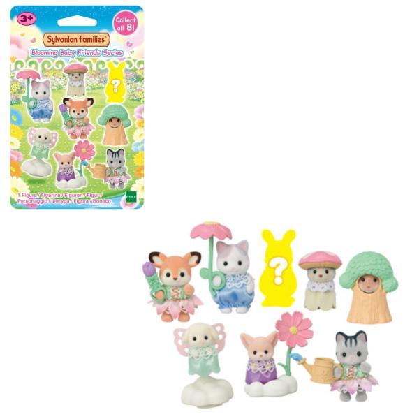 Familias Sylvanian Bebé amigas florecientes  3a+ ( Se venden por Separado ) " Ternurines "