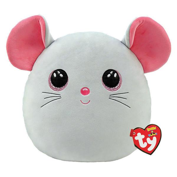 Peluche Beanie Boss Squish Ratoncita Catnip 20cm 3a+