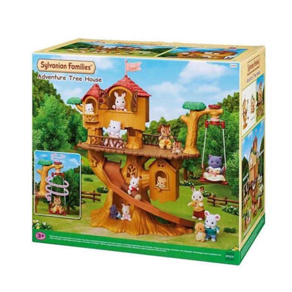Familias Sylvanian Casa Del Árbol de Aventuras 3a+ " Ternurines "