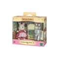 Familias Sylvanian Set de Madre Conejo de Chocolate 3a+