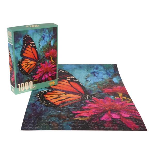 Rompecabezas de Mariposa de 1000Pzs 14a+