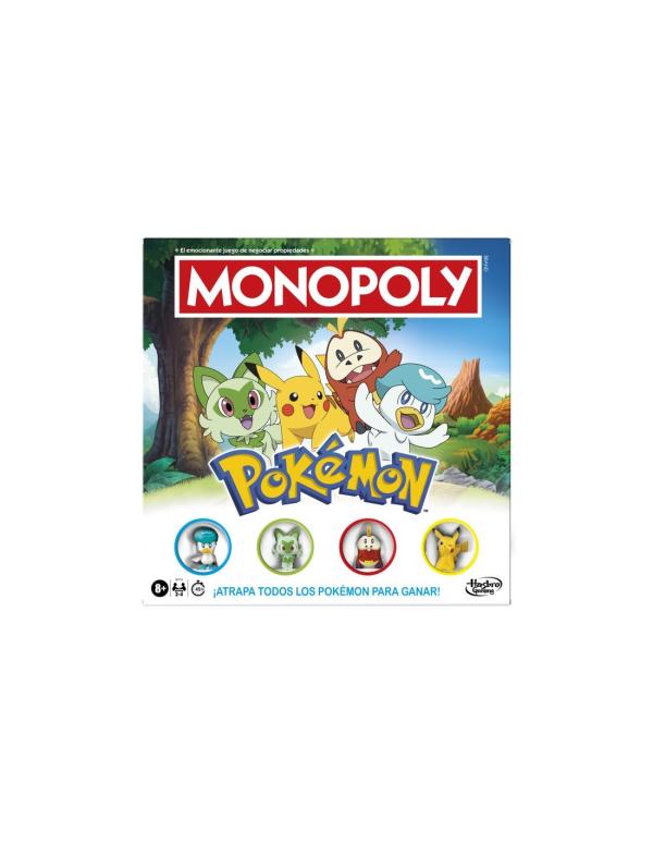 Hasbro Games - Juego de Mesa Monopoly Pokémon 8a+