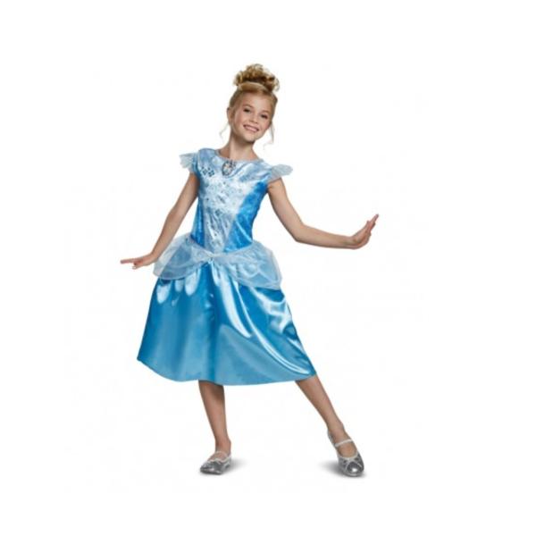 Disfraz Disney Princesas Clasico Cenicienta Talla S/P 5-6años