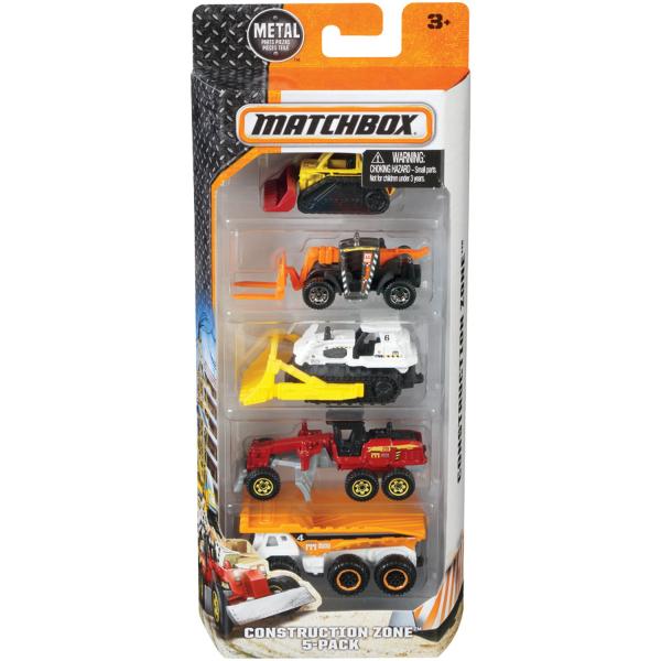 Carros Matchbox Set/5 unidades 3a+