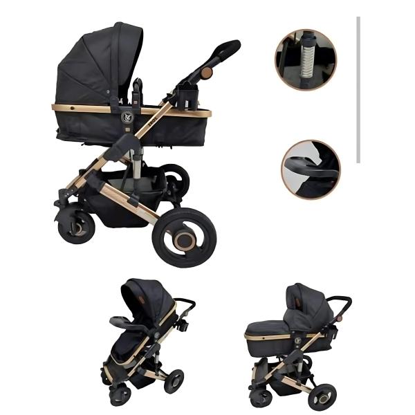 Coche para Bebé Negro 0m+(449266)