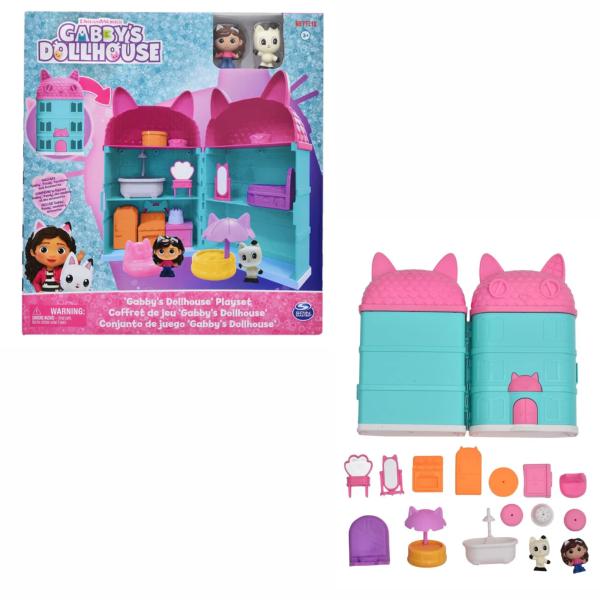 Mini Casa de Juegos Casa de Muñeca de Gabby¨s 3a+