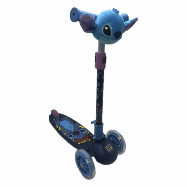 Scooter 3 Ruedas  con Peluche Disney Stitch 3a+