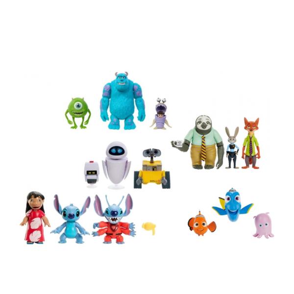 Set de Figuras Disney Pixar Surt/3 Coco,Lilo&Stich, Monster Inc