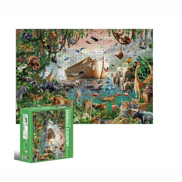 Rompecabezas del Arca de Noé  2000Pzs 12a+