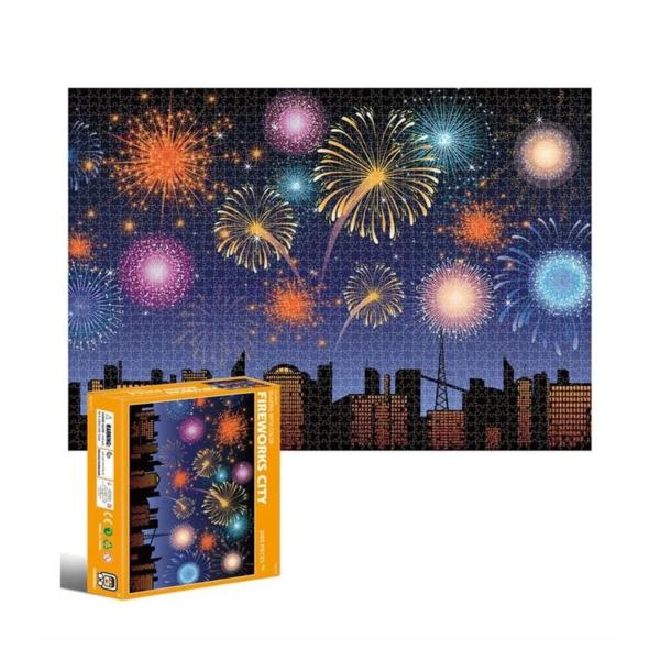 Rompecabezas de la Ciudad de los Juegos Artificiales 2000Pzs 14a+