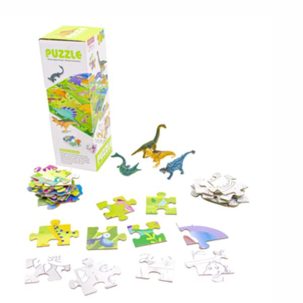 Rompecabezas de Dinosaurios 56Pzs 3a+