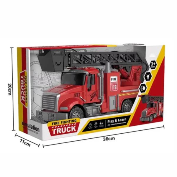 Camión de Bomberos de Fricción 3a+ (458917)