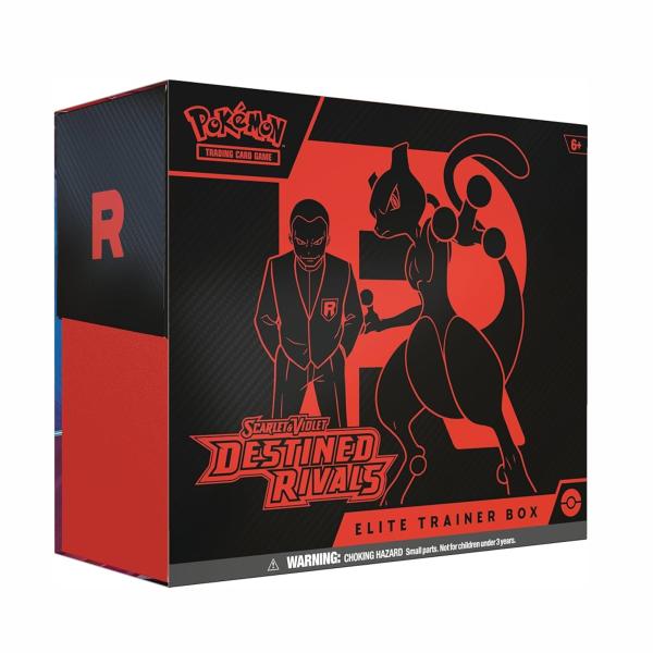 Cartas para Intercambio Pokémon Entrenador Élite Scarlet & Violet Destined Rivals 6a+