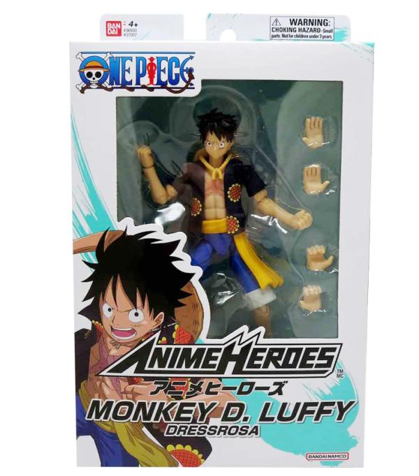 Figura Anime One Piece Monkey D. Luffy Dressrosa 4a+