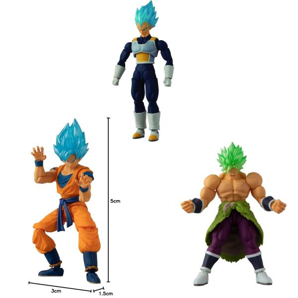Figuras Dragon Ball Super Surt/3 4a+ Dragon Ball Evolve (36270, 36271, 36272, 36273 )