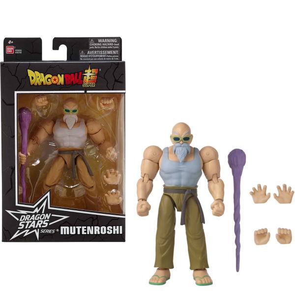 Figura Dragon Ball Super MutenRoshi 4a+ Serie Dragon Stars