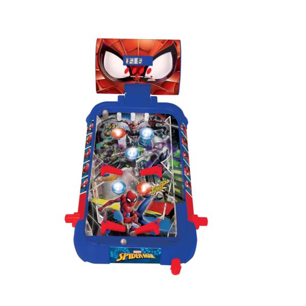Juego Eletrónico Pin Ball de Marvel Spider-Man 5a+