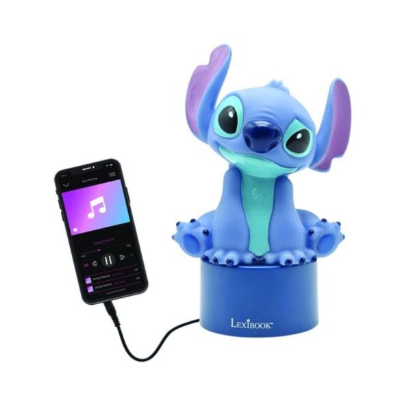 Parlante con Luz Disney Stitch 3a+