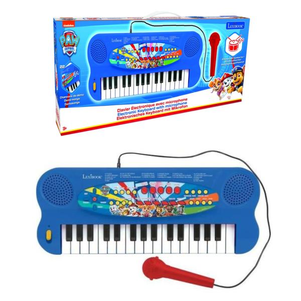 Teclado Musical Electronico Paw Patrol 3a+