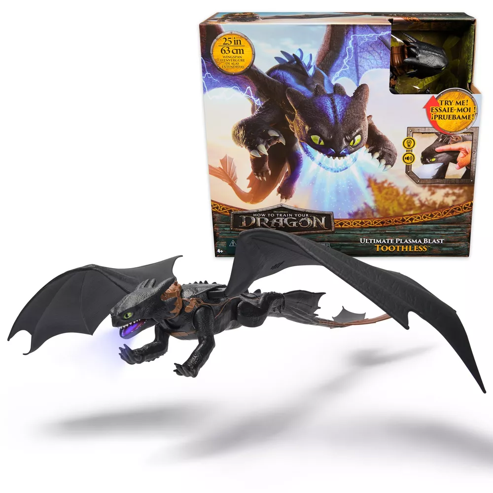 Figura Cómo Entrenar a tu Dragón Explosión de Plasma Definitiva 4a+