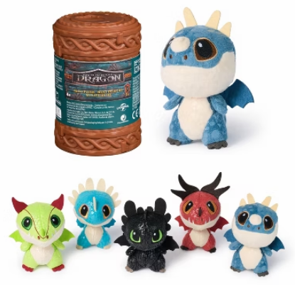 Peluches Mini Sorpresa Cómo Entrenar a tu Dragón Displ/8 4a+