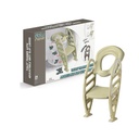 Inodoro Entrenador con Escalera Ajustable Antineslizante Beige 24m+