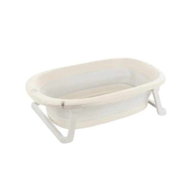 Bañera Plegable Para Bebé  Portatil Beige 6m+