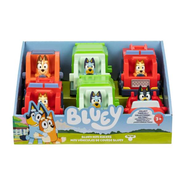 Vehiculos de Bluey Displ/6 Surt/4 3a+