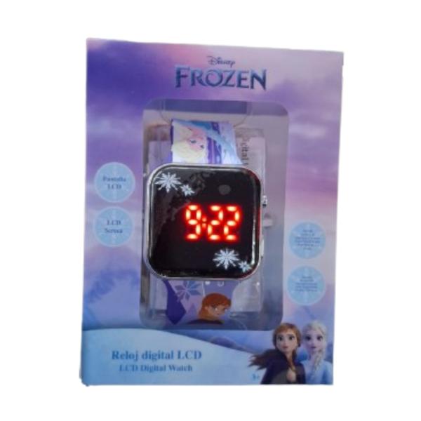 Reloj Digital LCD Disney Princesa Frozen 3a+