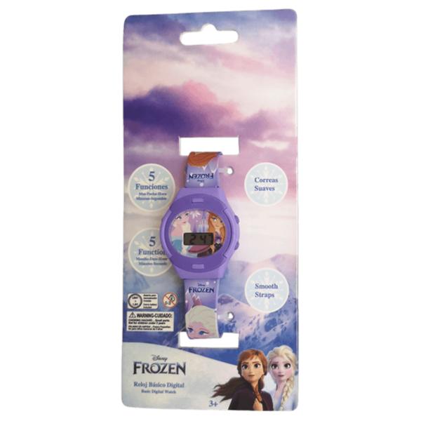 Reloj Digital LCD con Luces Parpadeantes Disney Princesa Frozen 3a+